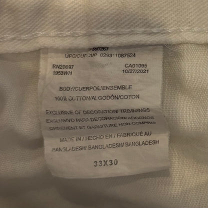 Dickies ディッキーズ ペインターパンツ 白 ホワイト (W33/L30) /C0125P-SO