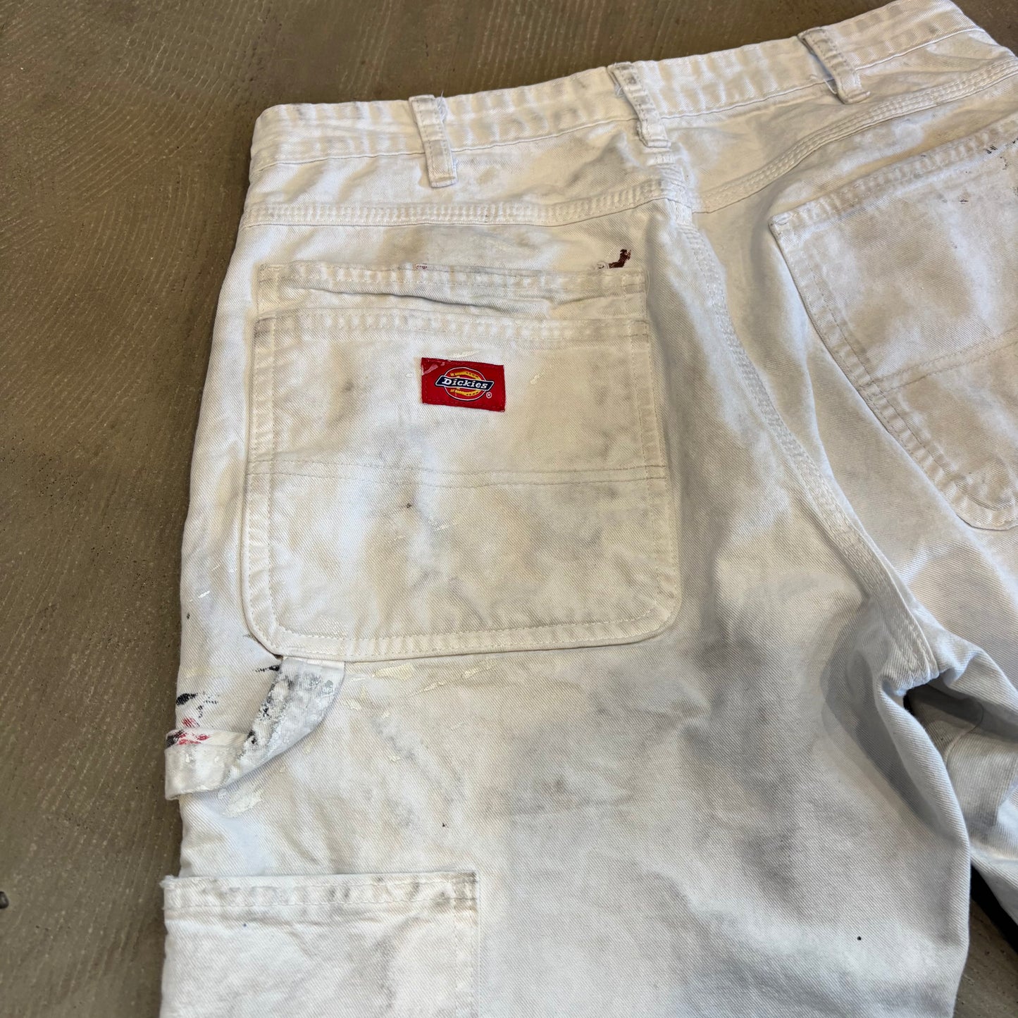 Dickies ディッキーズ ペインターパンツ 白 ホワイト (W33/L30) /C0125P-SO