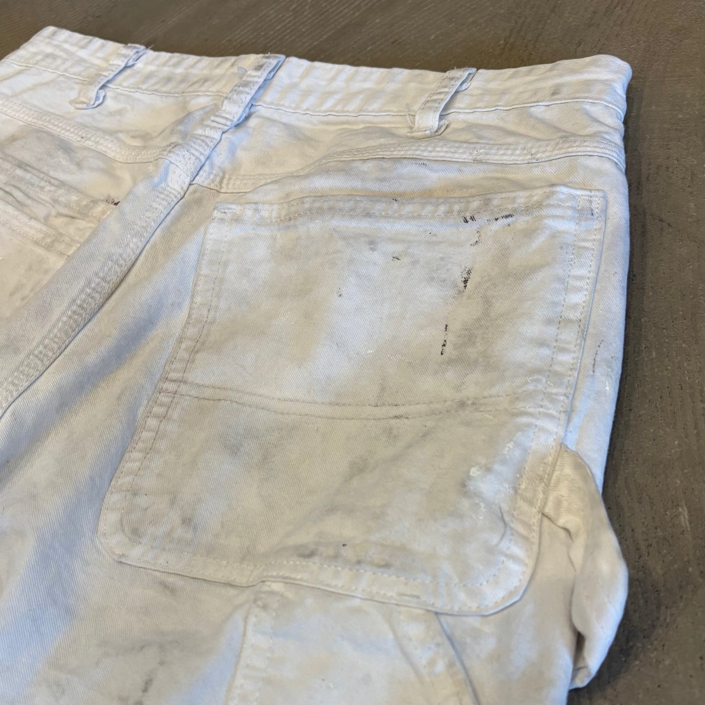 Dickies ディッキーズ ペインターパンツ 白 ホワイト (W33/L30) /C0125P-SO