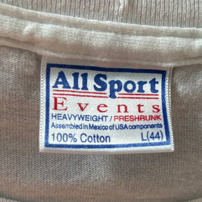 90's  All Sport  THE BEACH BOYS Summer in Paradise バンドTシャツ 白 L /A7504T-SO