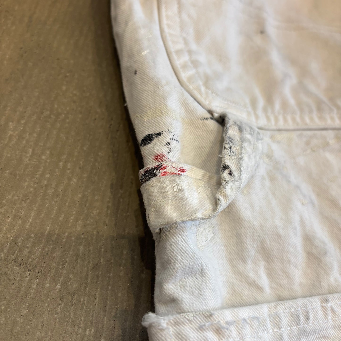 Dickies ディッキーズ ペインターパンツ 白 ホワイト (W33/L30) /C0125P-SO