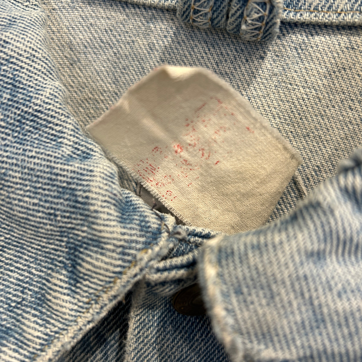80's~ Carhartt カーハート デニムジャケット 青 (XL)/B3397J-SO