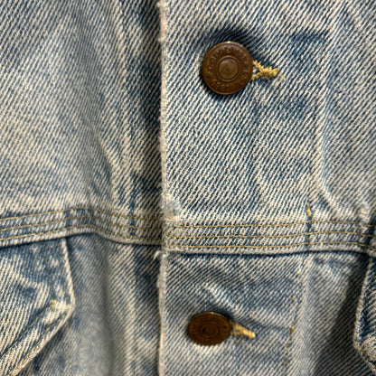 80's~ Carhartt カーハート デニムジャケット 青 (XL)/B3397J-SO