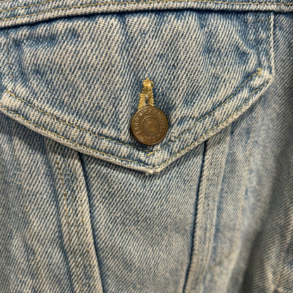 80's~ Carhartt カーハート デニムジャケット 青 (XL)/B3397J-SO