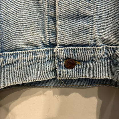 80's~ Carhartt カーハート デニムジャケット 青 (XL)/B3397J-SO