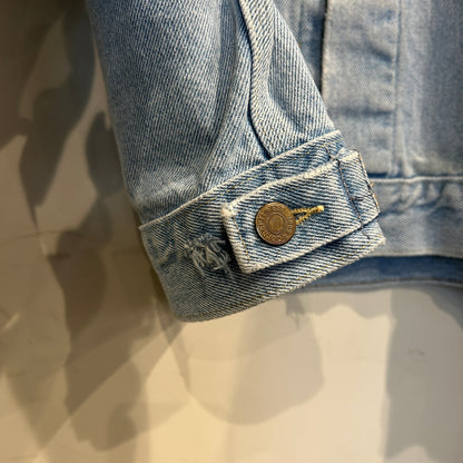 80's~ Carhartt カーハート デニムジャケット 青 (XL)/B3397J-SO