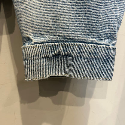80's~ Carhartt カーハート デニムジャケット 青 (XL)/B3397J-SO
