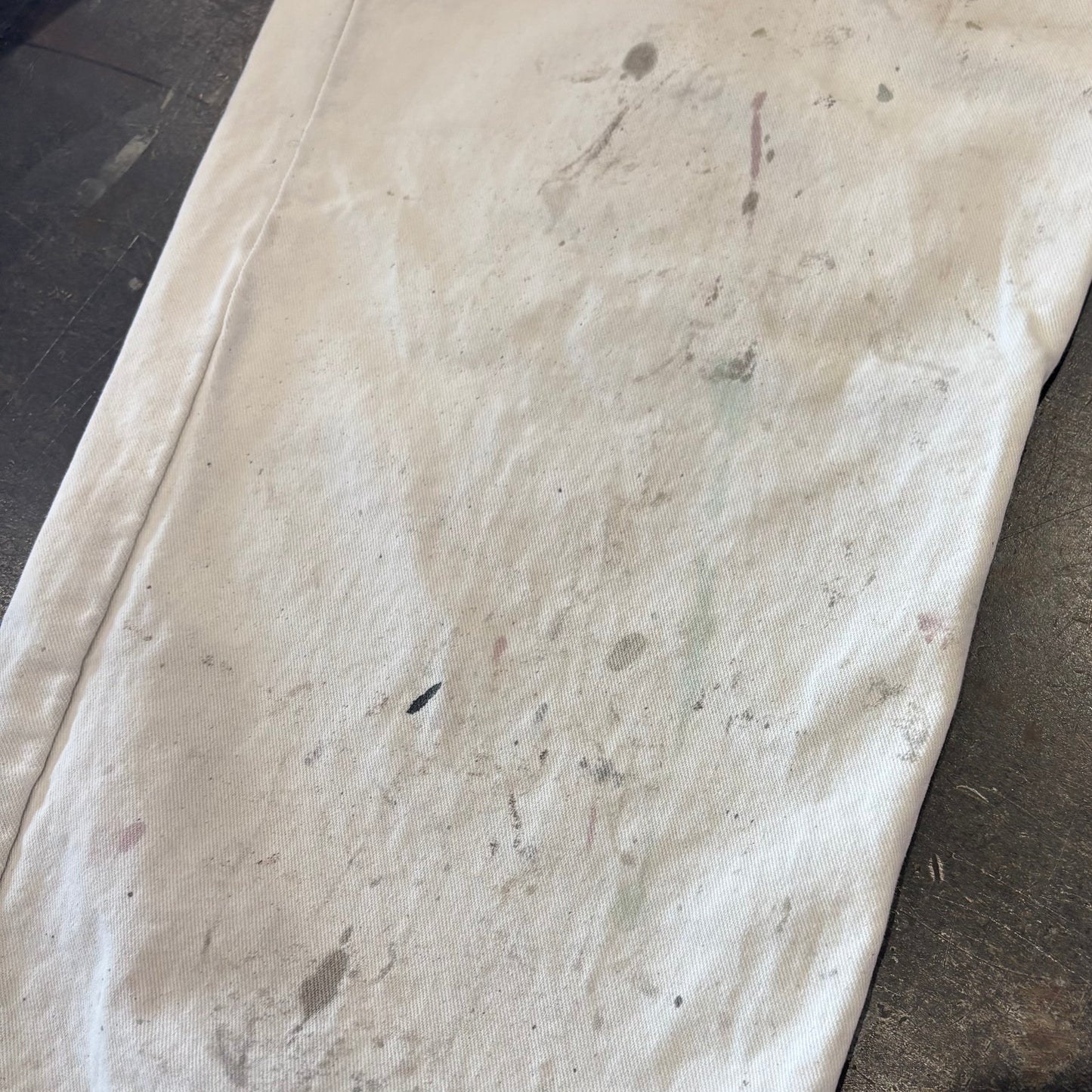 00's Dickies ディッキーズ ペインターパンツ 白 ホワイト (W32/L30) /C0161P-SO