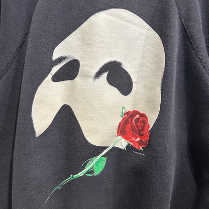 90's Tultex  The Phantom of The Opera オペラ座の怪人 ミュージカル プリントスウェット(XL)/A8929S-SO
