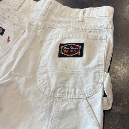 00's Dickies ディッキーズ ペインターパンツ 白 ホワイト (W32/L30) /C0161P-SO