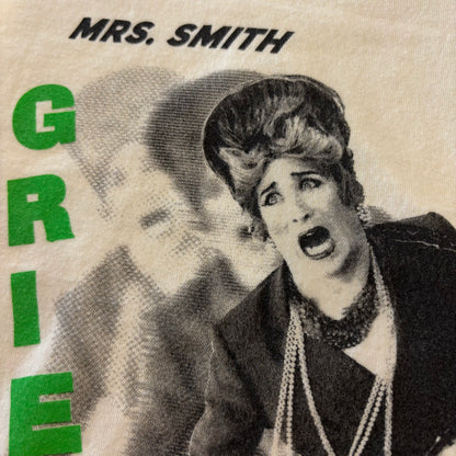 00's  MRS.SMITH  GRIEF and RAGE！ プリントTシャツ 白 サイズ不明 /A6832T-SO