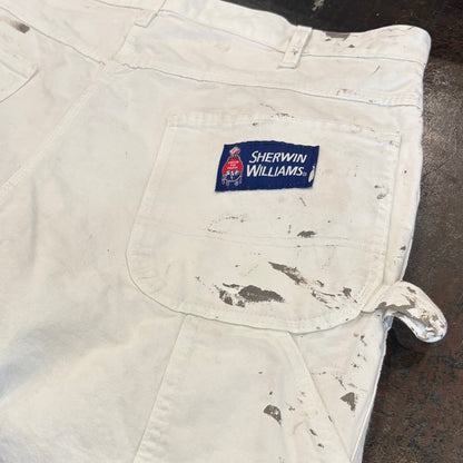 Dickies×SHERWIN WILLIAMS ディッキーズ シャーウィン・ウィリアムズ ペインターパンツ 白 ホワイト (W36/L32) /A9890P-SO