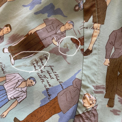 90's Polo by Ralph Lauren ラルフ Old Peoples レーヨンオープンカラーシャツ (XL)/A3725SH-SO