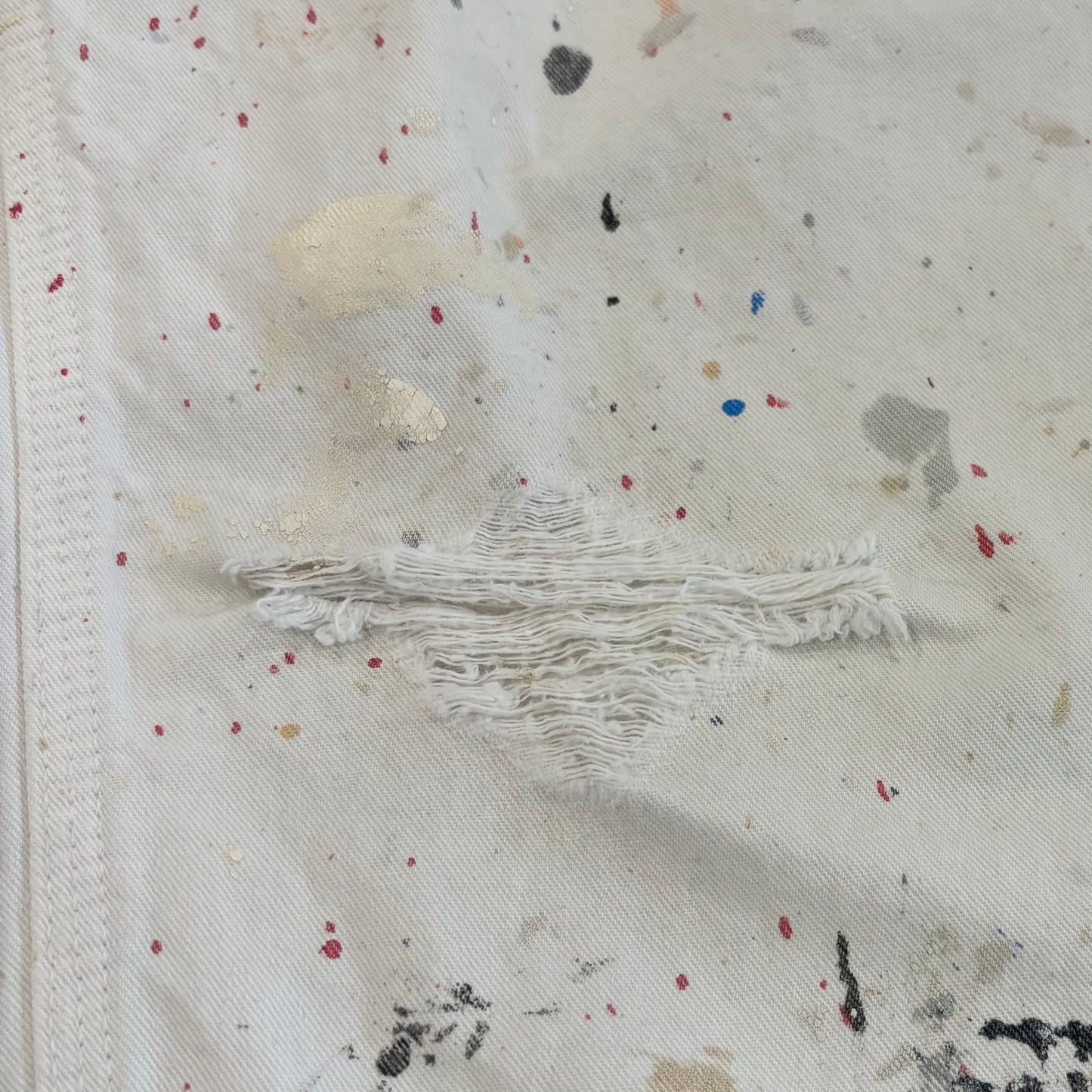 90's BIG MAC ペインターパンツ 白 ホワイト (サイズ不明) /A9148P-SO