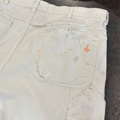 90's BIG MAC ペインターパンツ 白 ホワイト (サイズ不明) /A9148P-SO