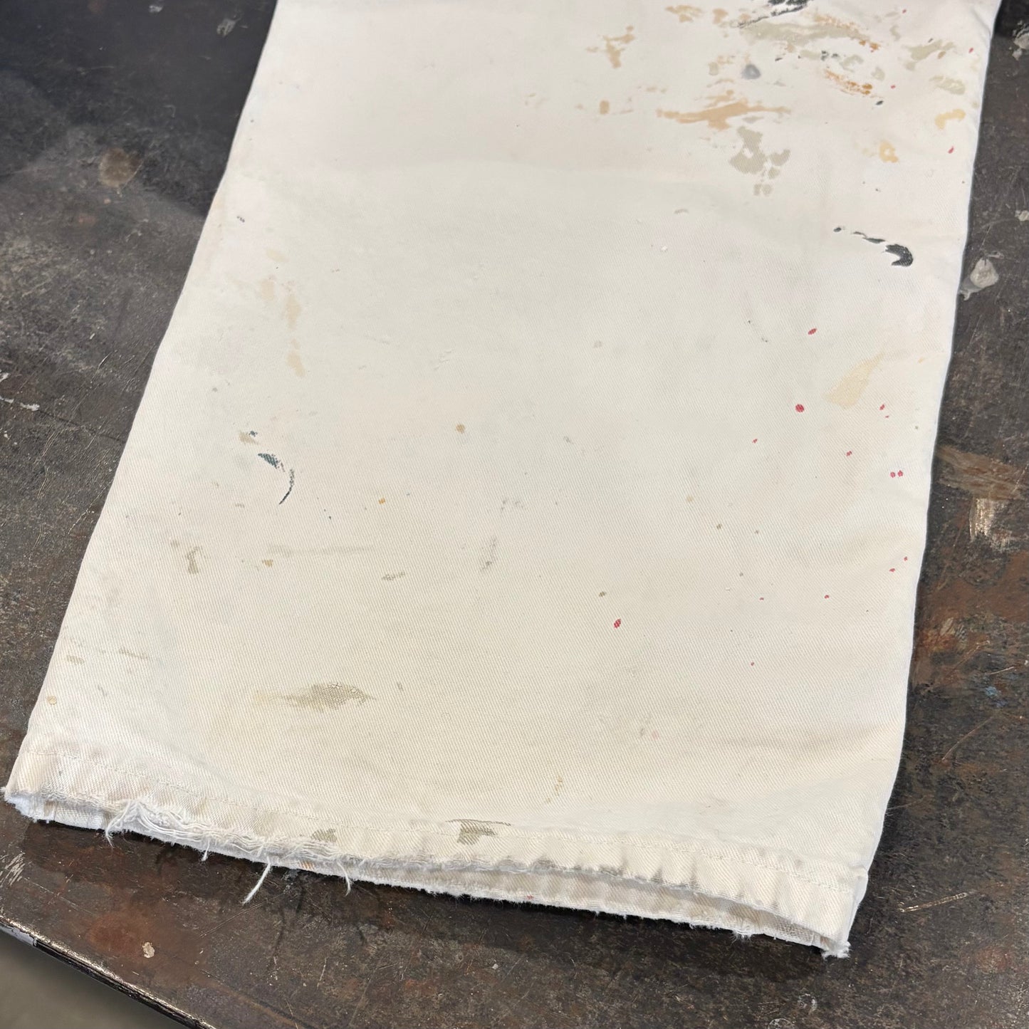 90's BIG MAC ペインターパンツ 白 ホワイト (サイズ不明) /A9148P-SO