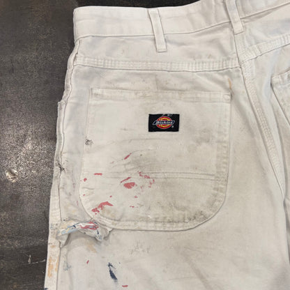 Dickies ディッキーズ Dunn-Edwards ペインターパンツ 白 ホワイト (W32/L30) /C0124P-SO