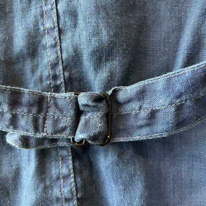 00's RRL ラルフローレン Southwestern Vest ネイティブ柄ベスト ジレ ブルー(M)/A9196V-SO