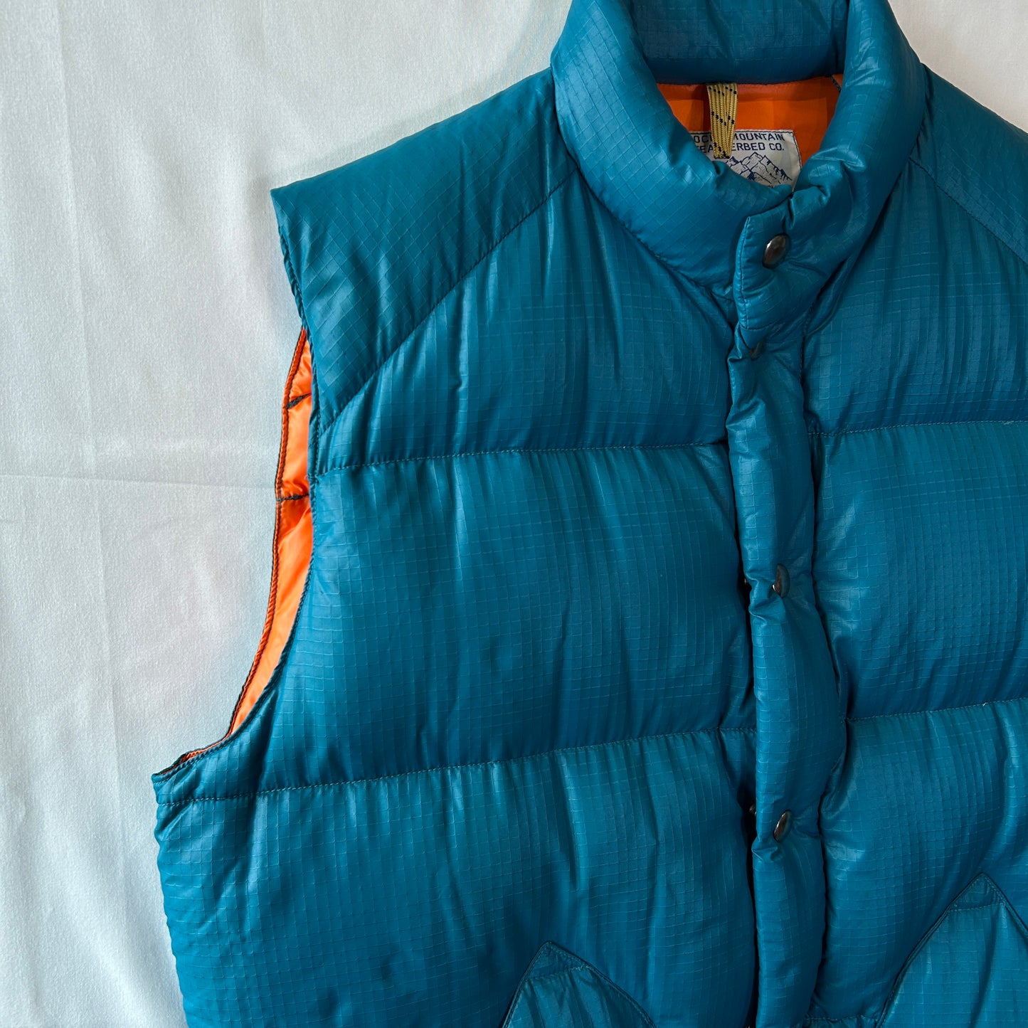 Rocky Mountain Featherbed ロッキーマウンテン PERTEXダウンベスト ブルー(40)/C1450V-SO