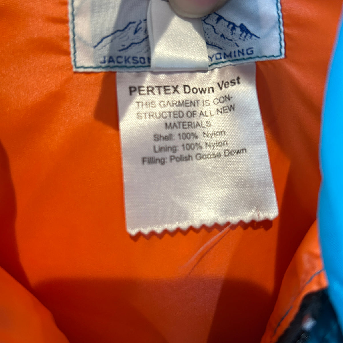 Rocky Mountain Featherbed ロッキーマウンテン PERTEXダウンベスト ブルー(40)/C1450V-SO