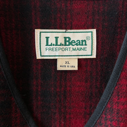 80's L.L.Bean エルエルビーン ウールハンティングベスト USA製 (XL)/C0061V-SO