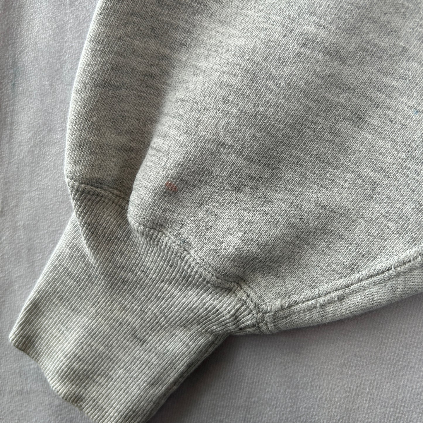 90's. Champion Reverse Weave 3段プリント スウェットフーディー グレー (L)/C0771R-SO