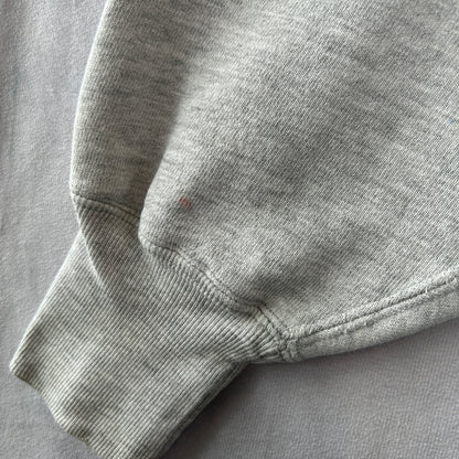 90's. Champion Reverse Weave 3段プリント スウェットフーディー グレー (L)/C0771R-SO