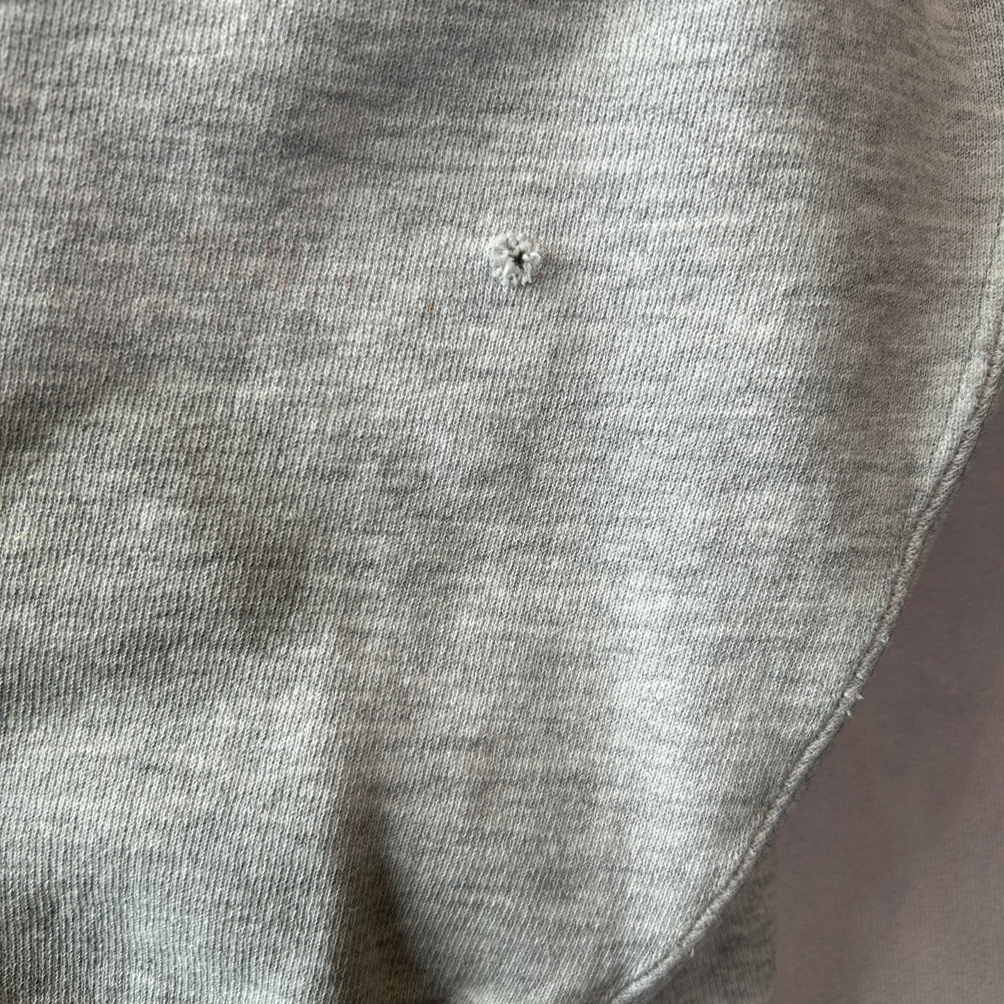 90's. Champion Reverse Weave 3段プリント スウェットフーディー グレー (L)/C0771R-SO