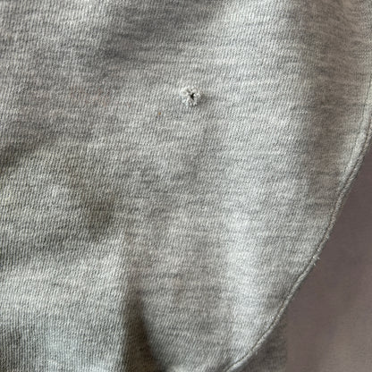 90's. Champion Reverse Weave 3段プリント スウェットフーディー グレー (L)/C0771R-SO