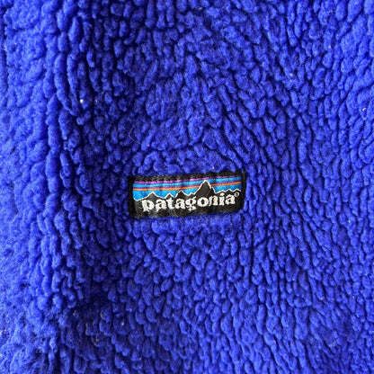 90's Patagonia パタゴニア 初期型レトロx フリースベスト ブルー(XXL)/C0099V-SO