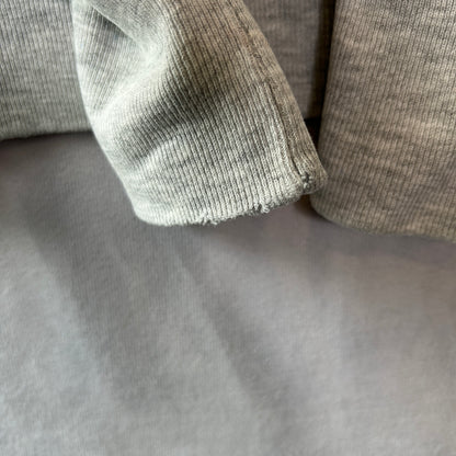 90's. Champion Reverse Weave 3段プリント スウェットフーディー グレー (L)/C0771R-SO