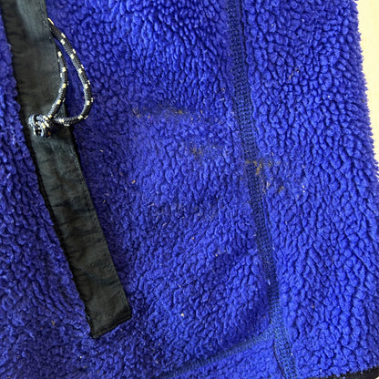 90's Patagonia パタゴニア 初期型レトロx フリースベスト ブルー(XXL)/C0099V-SO