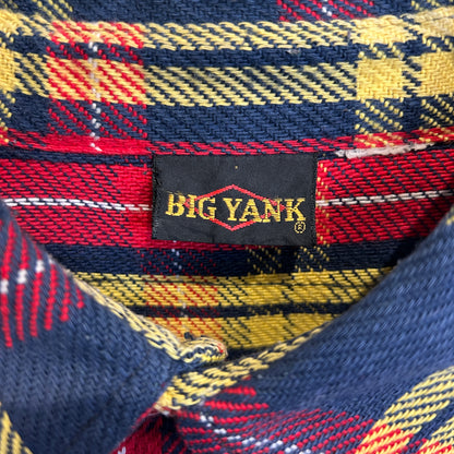 70's BIG YANK ヘビーネルシャツ チェックシャツ /A7653SH-SO