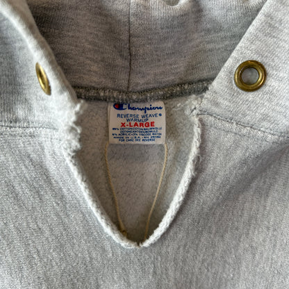 80's Champion Reverse Weave リバースウィーブ マサチューセッツ州警察 スウェットフーディー (XL)/C0770R-SO