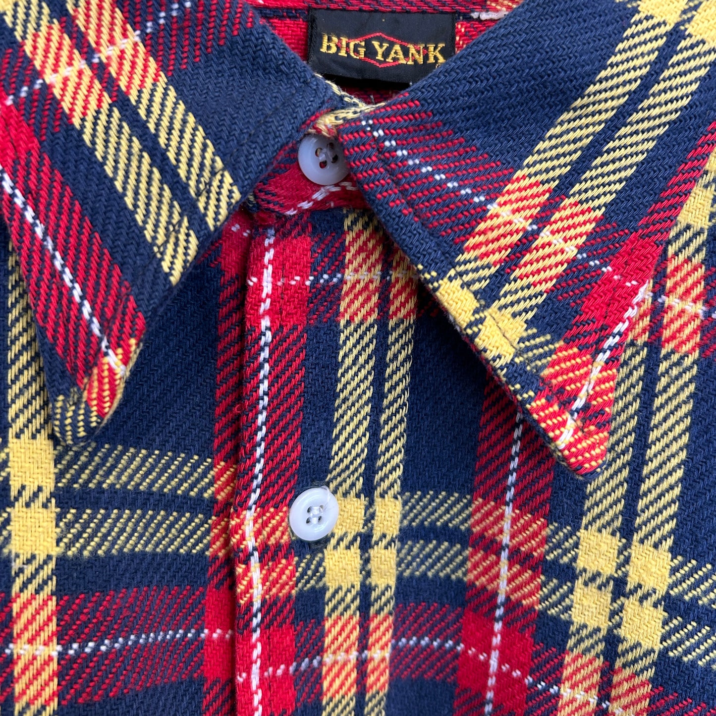 70's BIG YANK ヘビーネルシャツ チェックシャツ /A7653SH-SO