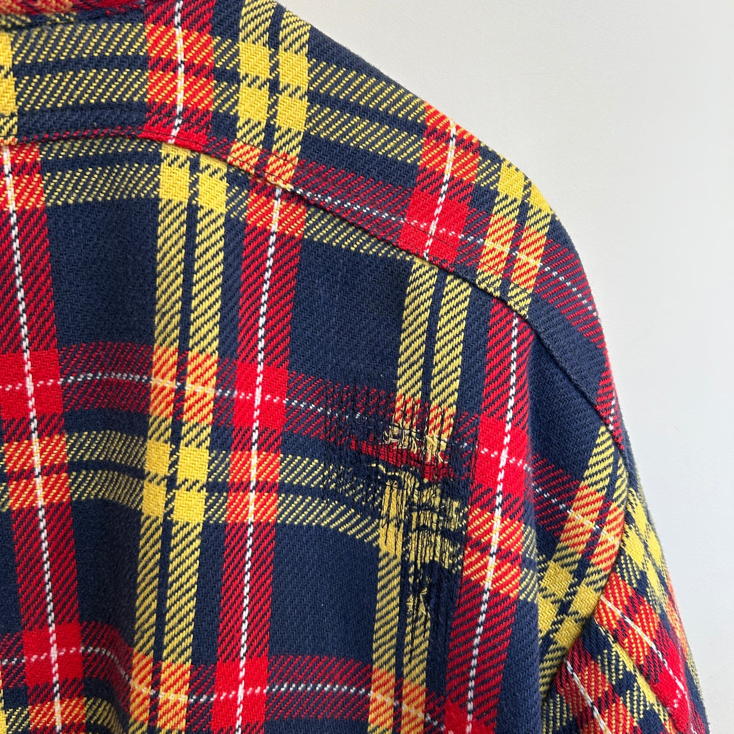 70's BIG YANK ヘビーネルシャツ チェックシャツ /A7653SH-SO