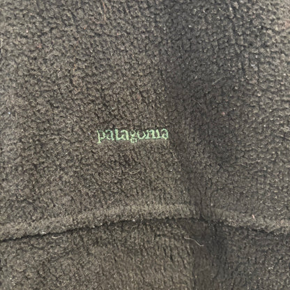 90's Patagonia パタゴニア シンチラ フリースベスト 黒 (L)/A5063V-SO