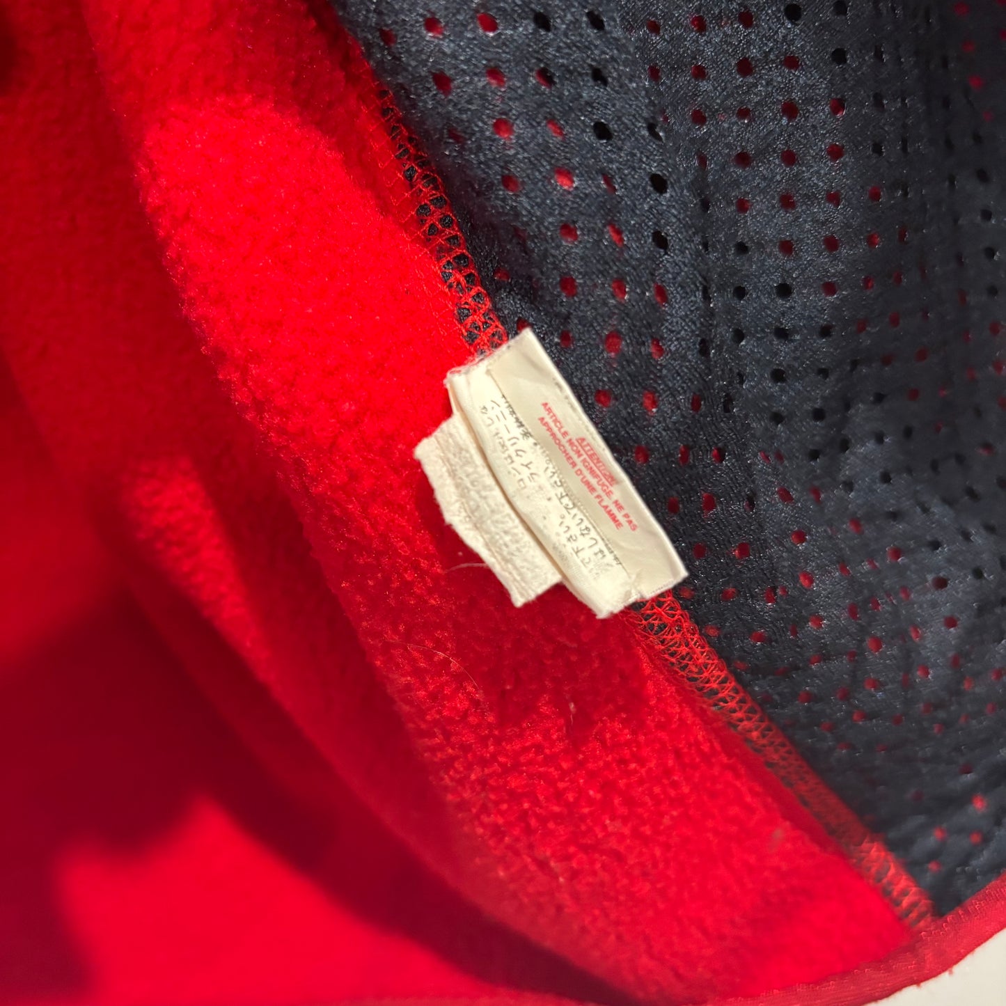 90's Patagonia パタゴニア シンチラ フリースベスト 赤 (L)B1424V-SO