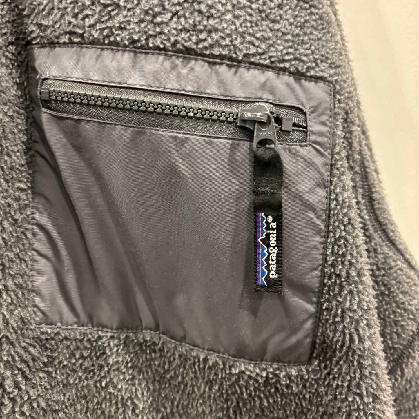 90's Patagonia パタゴニア シンチラ フリースジャケット グレー (XL)/C0092J-SO