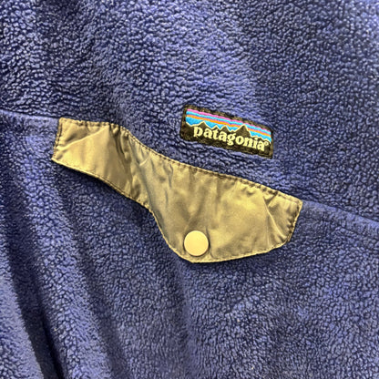 90's Patagonia パタゴニア シンチラ スナップT フリース 青 (XL)/C0106F-SO