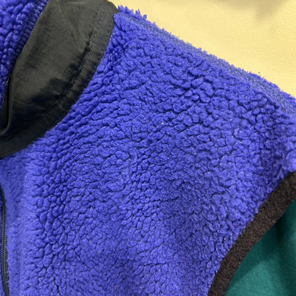 90's Patagonia パタゴニア 初期型レトロx フリースベスト ブルー(XXL)/C0099V-SO