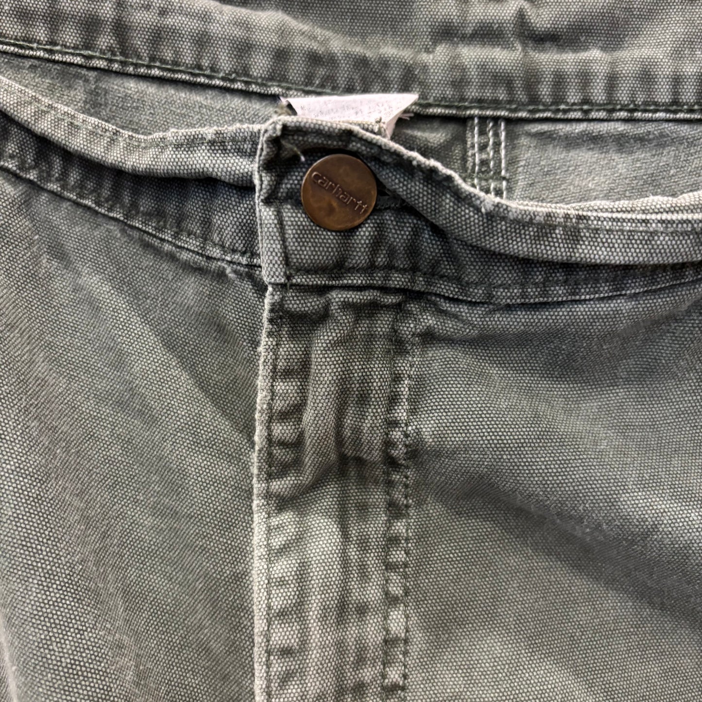 00's Carhartt カーハート ダック ショートパンツ B133 MOS (サイズ不明)/B2938P-SO