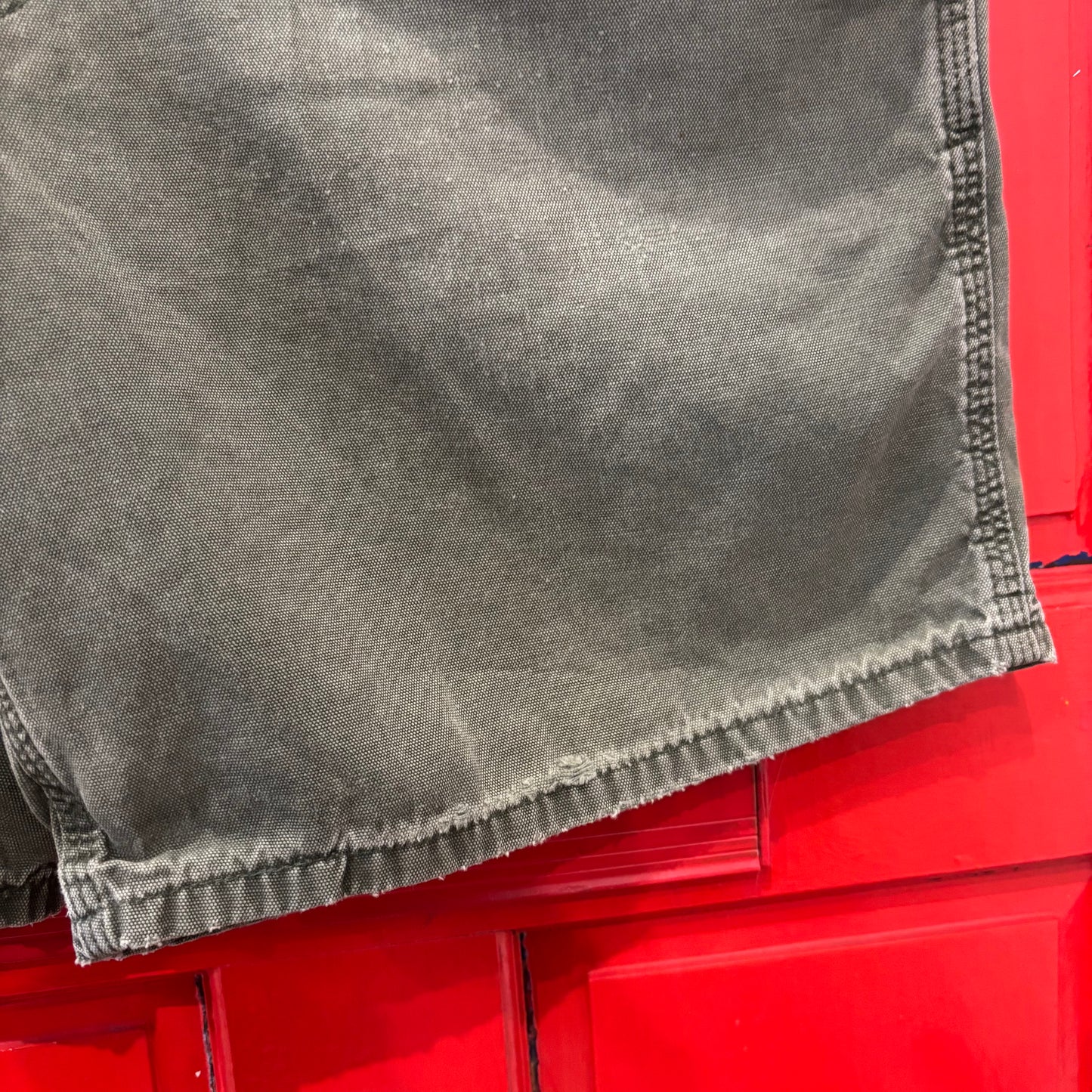 00's Carhartt カーハート ダック ショートパンツ B133 MOS (サイズ不明)/B2938P-SO