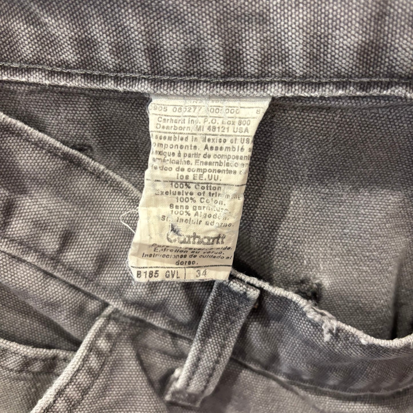 00's Carhartt カーハート ダック ショートパンツ B185 GVL (w34)/B2939P-SO