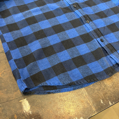 The Haband Tailgater バッファローチェック フランネルシャツ 青 (サイズ不明) /A8817SH-SO