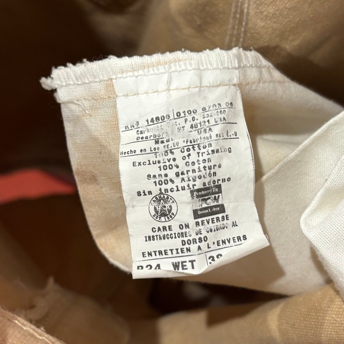 00's Carhartt カーハート ダック ショートパンツ B24 WET (w38)/B2940P-SO