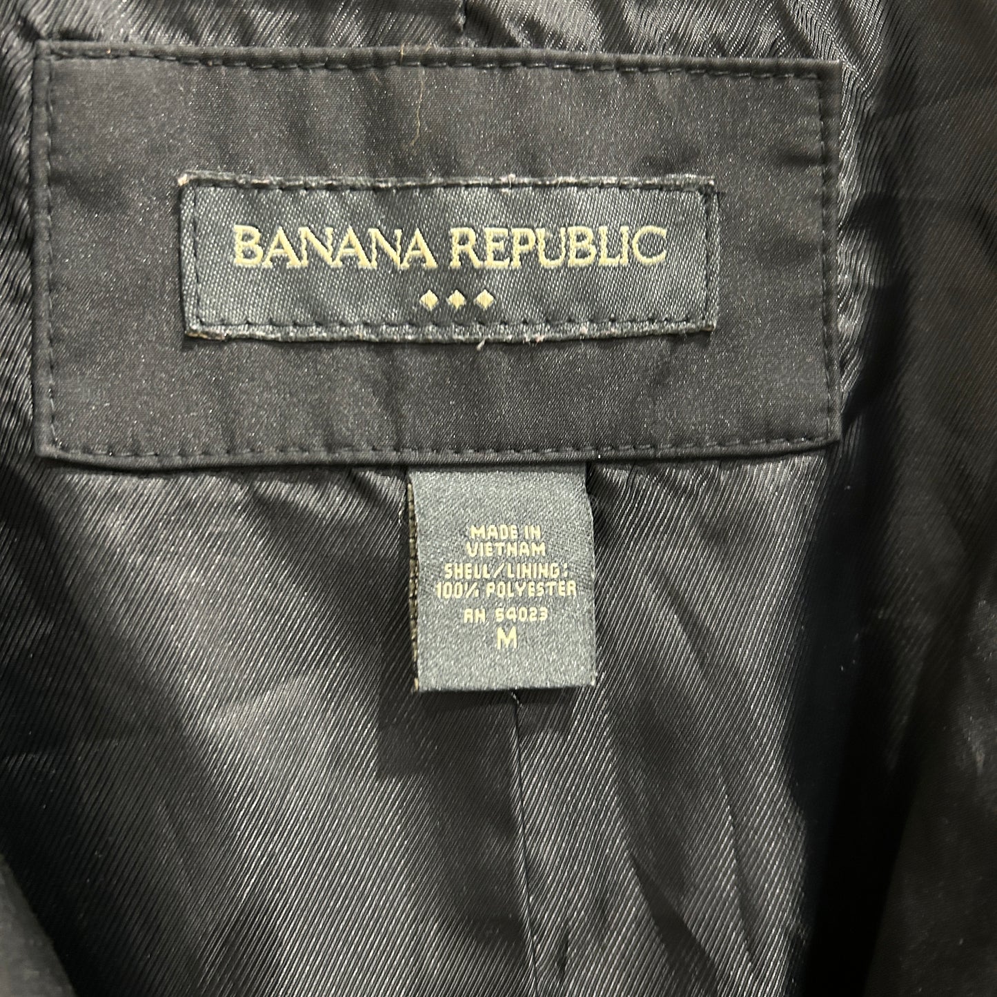 00's BANANA REPUBLIC バナナリパブリック バナリパ スウィングトップ ブラック (M)/A8204J-SO