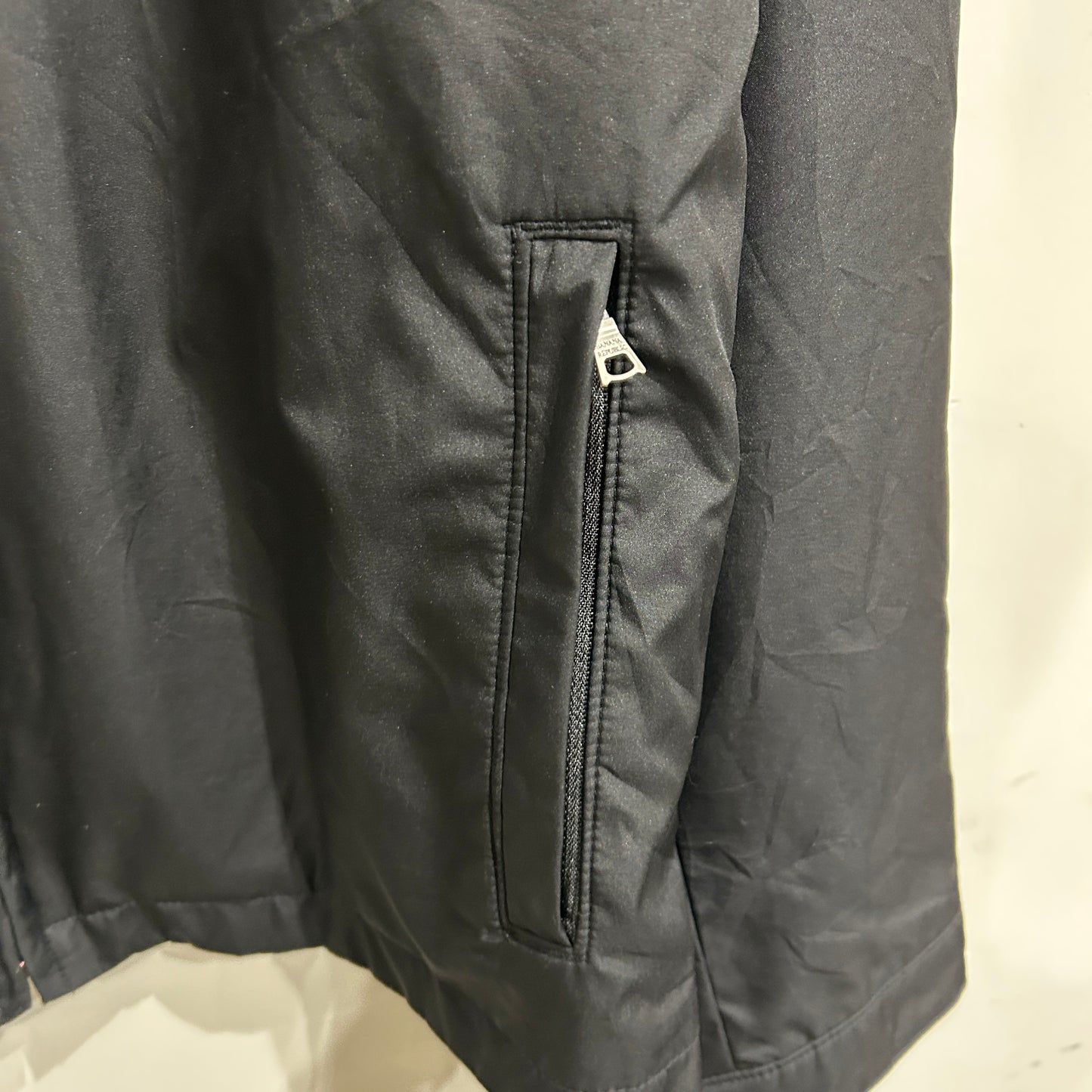 00's BANANA REPUBLIC バナナリパブリック バナリパ スウィングトップ ブラック (M)/A8204J-SO