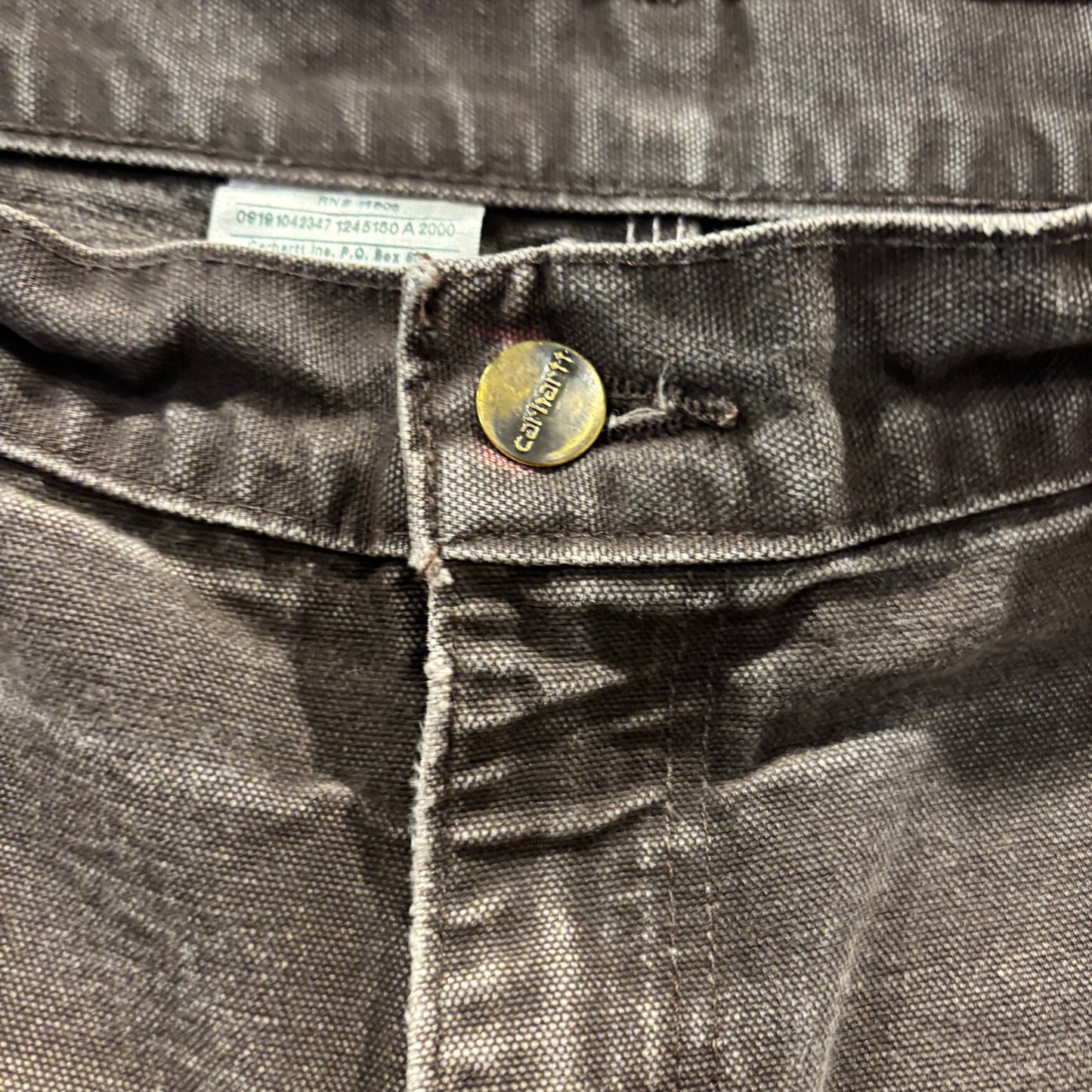 00's Carhartt ka-ha-to ダブルニーパンツ B136 DKB (34×32)/C1058P-SO