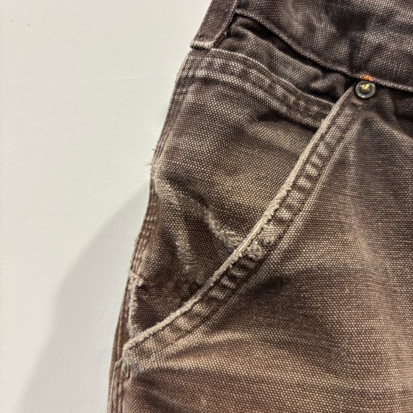 00's Carhartt ka-ha-to ダブルニーパンツ B136 DKB (34×32)/C1058P-SO